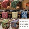 with Tassel Ethnic Style Table Runner Cotton Tablecloth Table Flag Table Cover  Table Decor