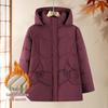 SIFONE Women's Winter Casual Hooded Padded Jacket