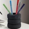 Creative Tire-shaped Pen Storage Holder Office Desk Organizer Pencil Holder Decorative Pencil Storage Organizer