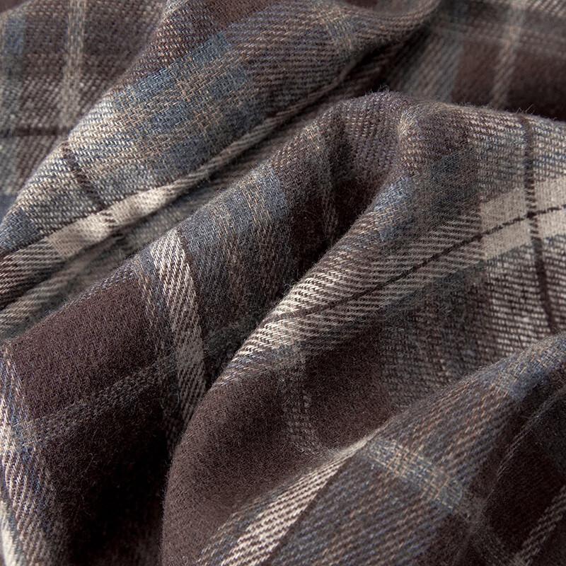 Women's Irregular Plaid A-line Midi Skirt