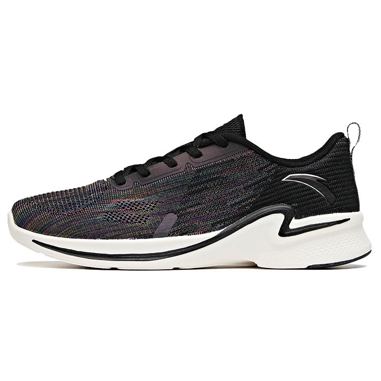 

New Anta Hydrogen Run II Cushioning Anti Slip Wear Resistant Breathability Low Top Running Shoes Women s Black Multicolor 122025540-10 38