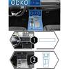 For EXEED/VANTAS TX/TXL    TPU Gearbox Panel Film Dashboard Protective Sticker Interior Anti-Scratch Car Accessories