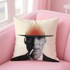 o-Oppenheimer Singer Cushion Cover Comfortable Reversible Pillow Cover Ideal for Car Sofa Bedroom & Beyond