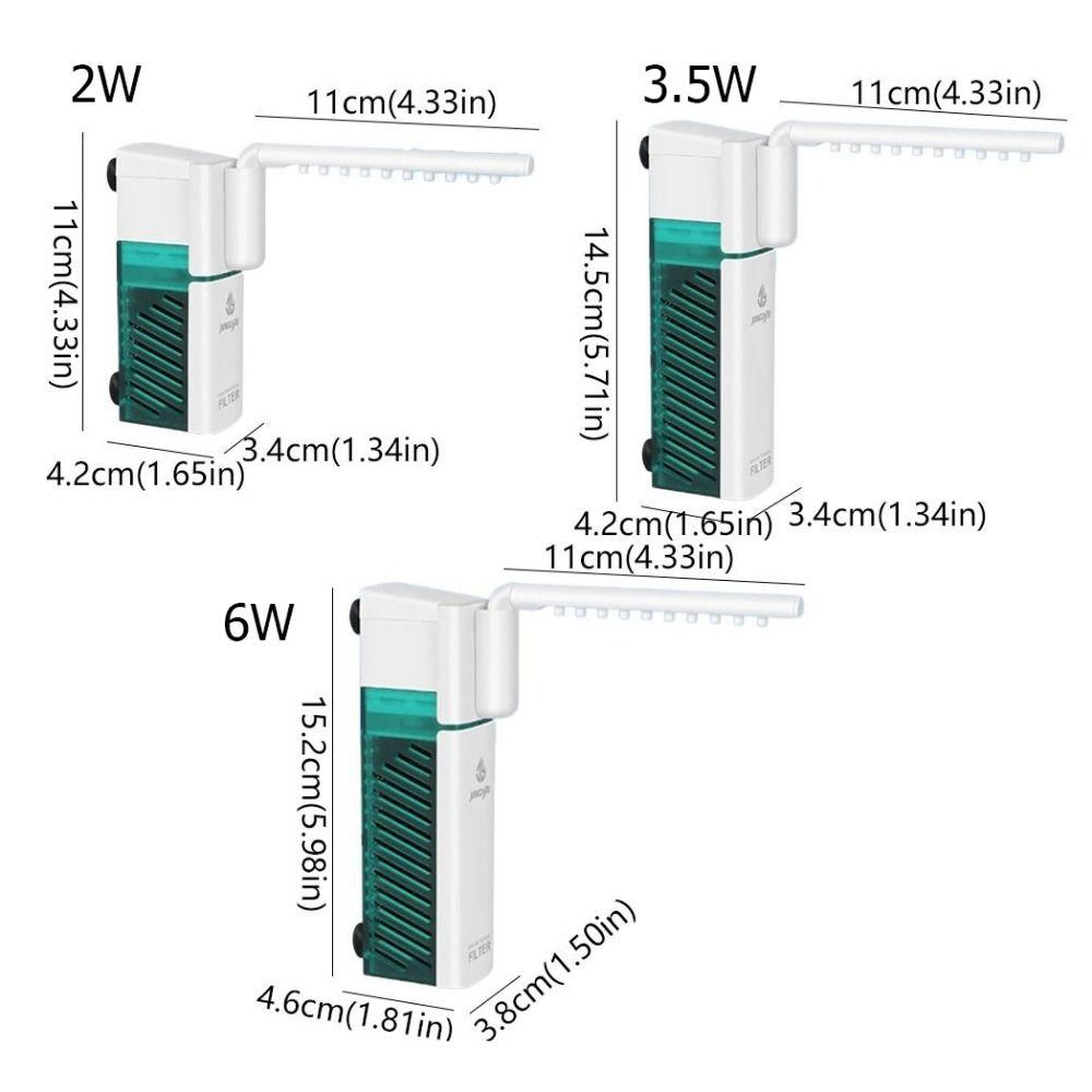 Adjustable Internal Wave Maker Circulation Oxygen Generation Submersible Filter  Aquarium