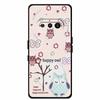 For Nothing Phone (3a) Case 3D Relief Flower Emboss Black Silicone Funda For Nothing Phone 3A  A059 3D Back Cover Cartoon Bumper
