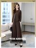 Elegant Wide-Leg Pants and Blazer Set - Slimming and Stylish for Mature Women In Spring and Autumn