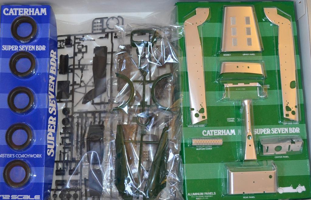 Tamiya Masters Coachwork Series Caterham Super Seven Plastic Model 10201 1/12 No.01