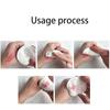 12PC Microfiber Make Up Pads Washable Skin Care Tool Reusable Face Cleaning Pads  Women