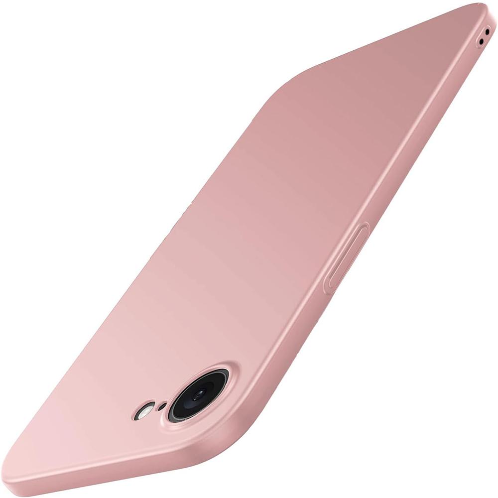 IPhone 16e 16 15 14 13 12 11 Pro Xs Max X Xr Se 7 8 Plus İçin Ultra İnce Mat Sert PC Kılıfı Tek Renk Arka Kapak İnce Uyumlu Kabuk