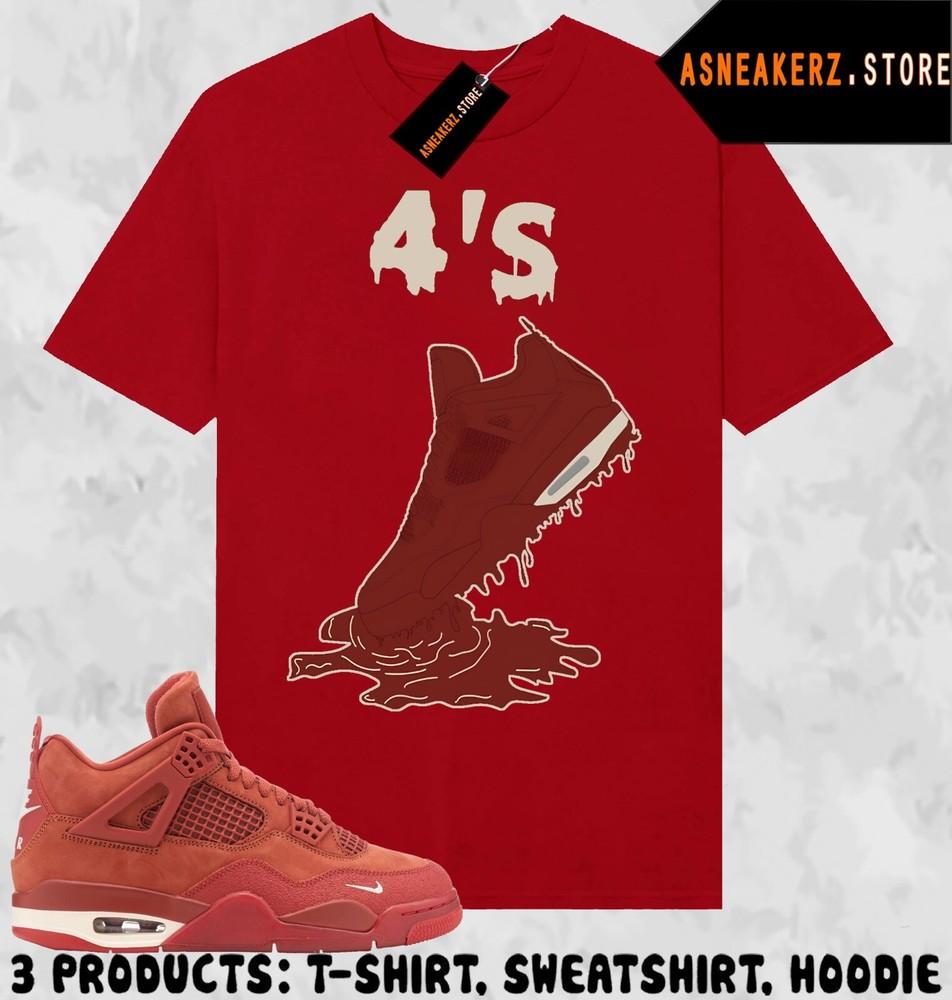 Shirt Matching 4 Nigel Sylvester Brick by Brick Match Sneaker Shoe Dripping 4s Unisex T-Shirt XXXXL