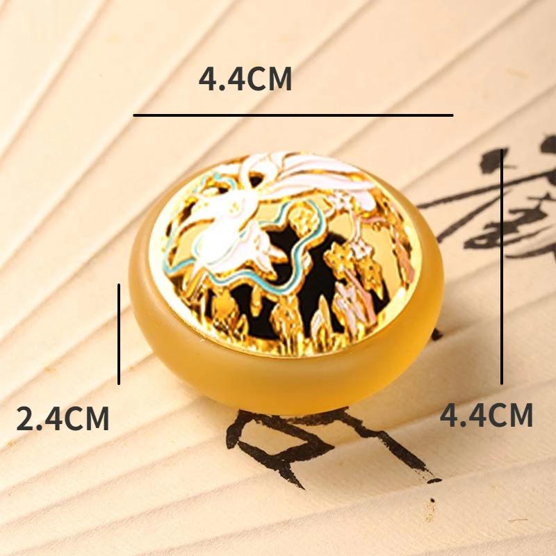 Ancient Glaze Incense Burner Household Hit Incense Seal Disc Burner Tea Table Incense Ceremony Ornaments Home Decoration