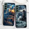 Lighthouse Phone Case For Samsung Galaxy S22 S25 Ultra S21 S10 Plus S26 Edge S20 S23 S24 FE Cover Silicone Soft TPU Clear Sh