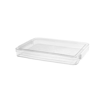 Stackable A4 Stackable Storage Box Plastic Dustproof And Moisture-Proof Document Storage Box Paper Organizer Transparent