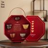 Tao Ding Xuan Zisha Five Fortune Cups Tea Set