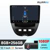 OSSURET Intelligent 2K Screen Carplay Android Auto for Peugeot 107 2005 Citroen C1 2014 Toyota Aygo Car Infotainment Multimedia Player GPS Bluetooth