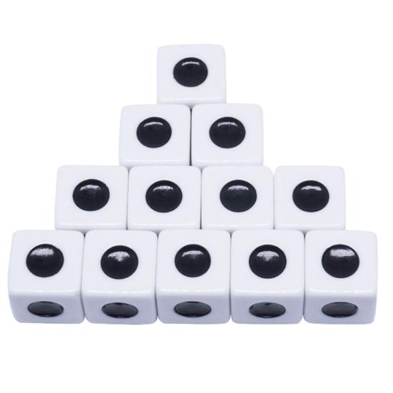 Left Right Center Dice Game Set with 3 Dices 36 Chips Aluminum Box Packaging Gaming Dice Accessories for Multiplayer Entertainment