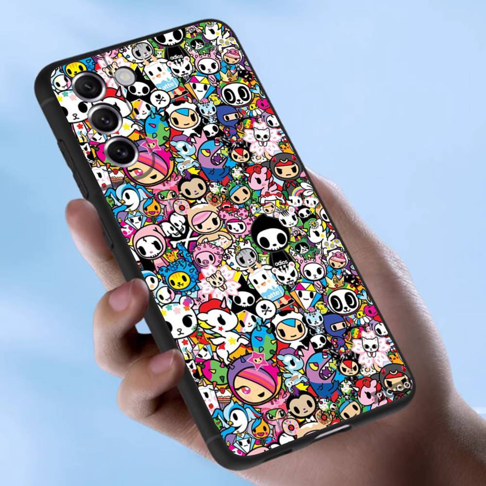 Japan T-Tokidokis Case For Samsung Galaxy Case S25 S23 S22 S21 S30 S20 S10 Ultra Plus FE TPU Soft Cover