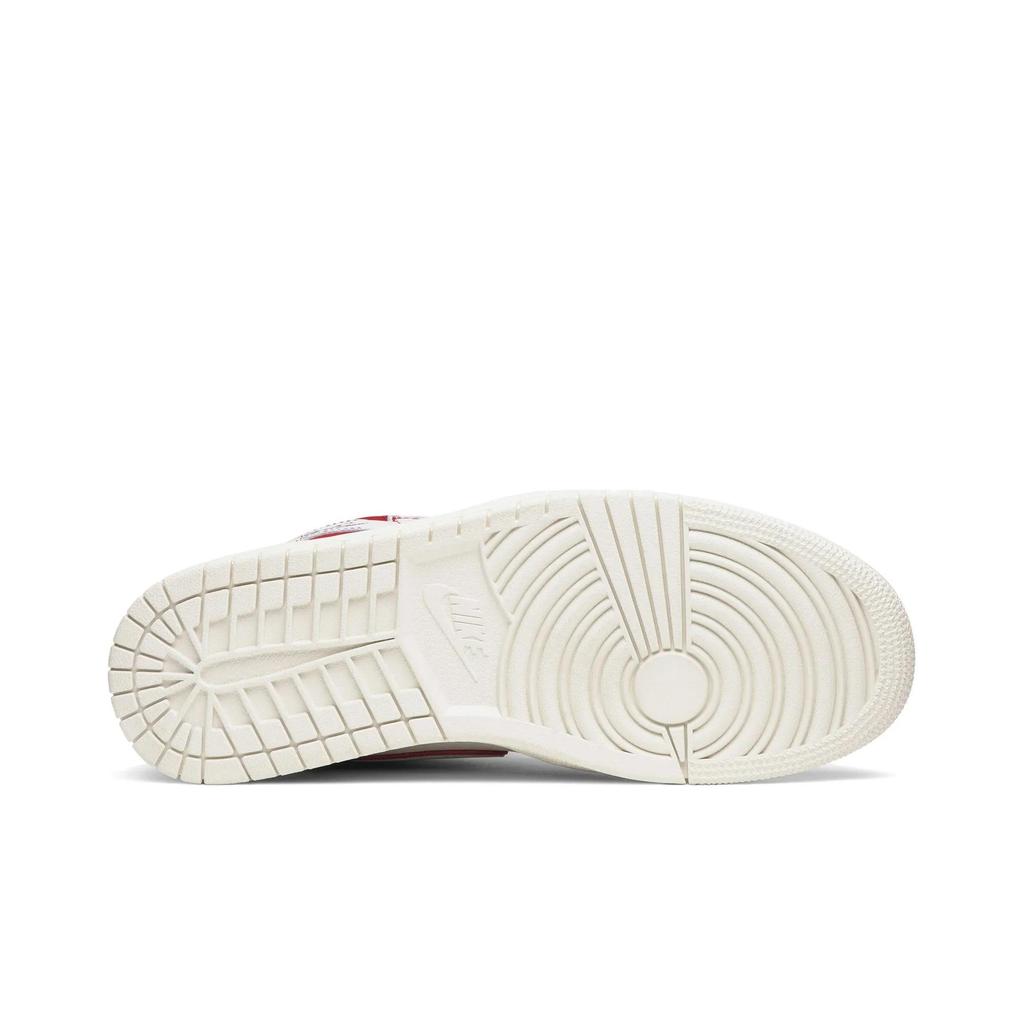 Air Jordan 1 Retro High OG 'Phantom' (Unisex) Sail / Black-Phantom-University Red Vintage Basketball Shoes 555088 160