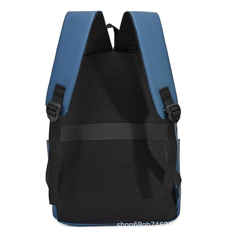 Fashionable, Large-Capacity Unisex Backpack: Simple, Lightweight, Scratch & Wear-Resistant