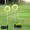 1PC 1-Head Solar LED Dandelion Light,Outdoor Decorative Lights,Artificial Flower Landscape Lighting For Garden,Lawn,Yard,Pathway