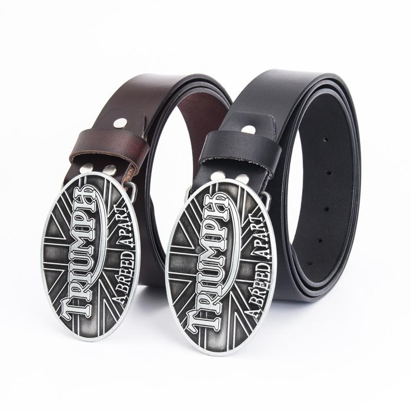 Zinc Alloy British Flag TRIUMPH Belt 21st Century New Fashion Belt
