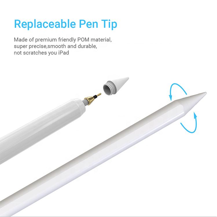 Palm Rejection Active Stylus Pen Screen Touch Pen for Apple iPad Pencil iPad Tablet Phones IOS Android Pencil