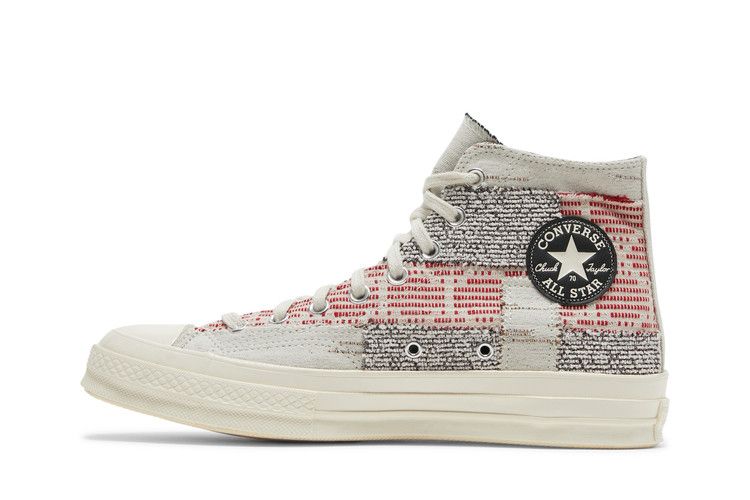 Men's Sneakers Converse Chuck Taylor All Star 70 Hi Patchwork Twill Twill/Light Gray/Egret