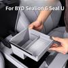 For BYD Sealion 6 Seal U EV/DMI Car Armrest Storage Box Sliding Separate Layer Organizer
