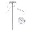 Adjustable Hanging Coffee Foaming Thermometer Temperature Gauge with Clip Kitchen ToolsShort Type