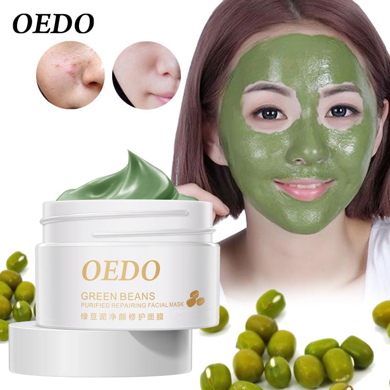 Cleansing Moisturizing Face Mask with Green Beans 50g