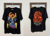 Camiseta Vintage de los 90 Cypress Hill Negra Banda de Rap Estampado Completo Experience Tallas S-5XL