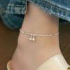 Women Anklet Bell Charm Beach Anklet Adjustable Extension Chain Fine Workmanship Anklet Foot Jewelry