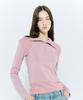LARTIGENT L6 Button T-Shirt(Pink)