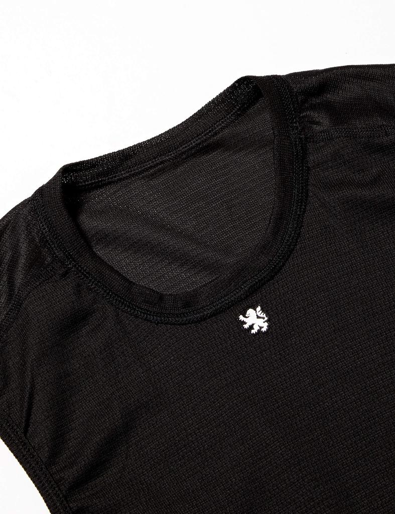 Kapelmuur Sleeveless Mesh Japan Size to Japanese size Underwear, PP100, Black, kpuw012, L/XL (equivalent L)