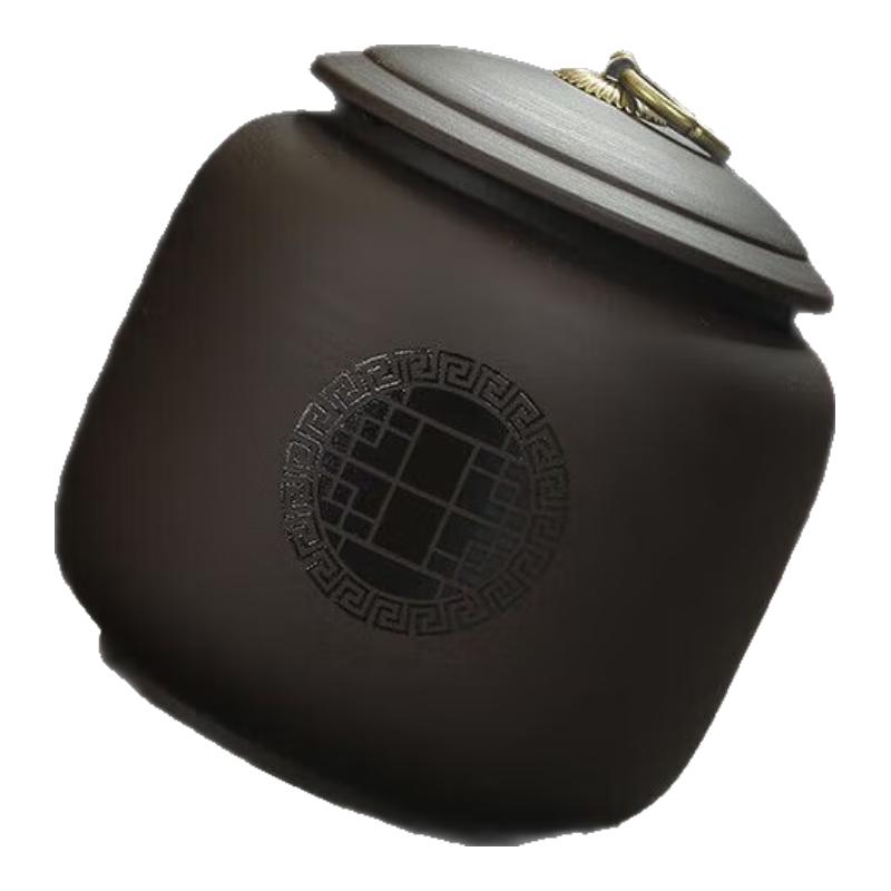 Элегантная алюминиевая цилиндрическая банка для чая