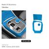For BMW 3er G20 G21 G28 Center Console Panel and Knob Cover Trim Frame Sticker Made of Alcantara Car Interior Custom Accessories