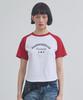 Eikyueikyuhauseukeulleob Color Mix House Raglan T-Shirt [Red]