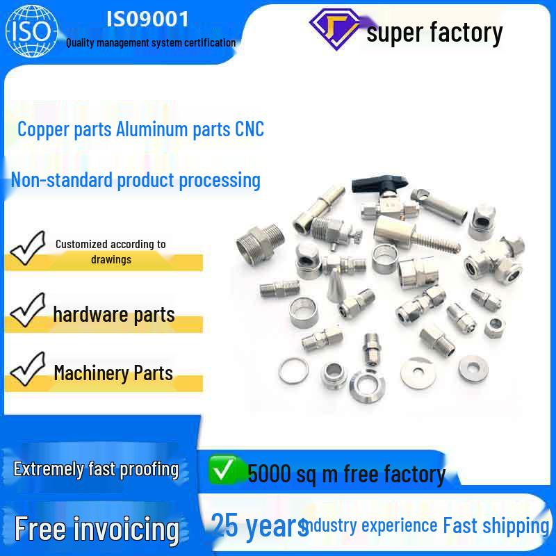 Custom CNC Iron & Stainless Steel Fittings: Non-Standard, A3 Low Carbon Steel