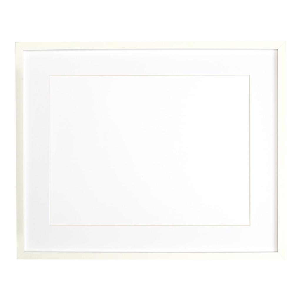 Rama Na Plakat Zdjęcie 50X70 Cm Z Passe-Partout 40X50 B2 Biała Bd Art