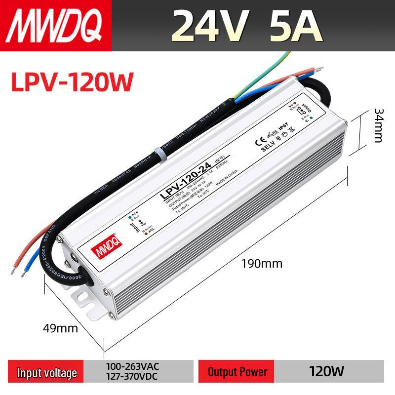 Outdoor Waterproof Power Supply: 400W/600W/1500W to 12V/24V/36V/48V DC LED