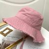 Hairy fisherman hat women's summer style sun shading spring and autumn new travel sun hat beach sun protection