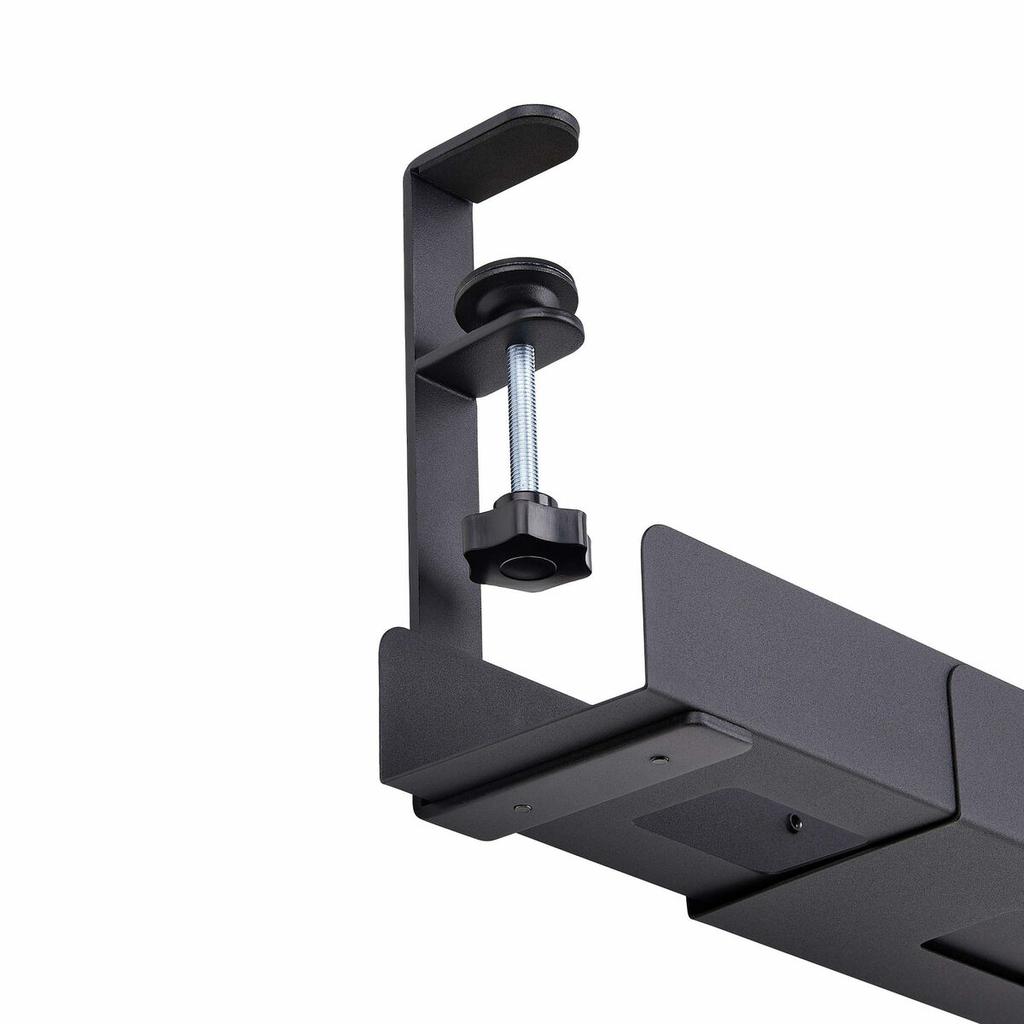 Cable Organiser Startech CALB-DESK-CABLE-TRAY Black Steel