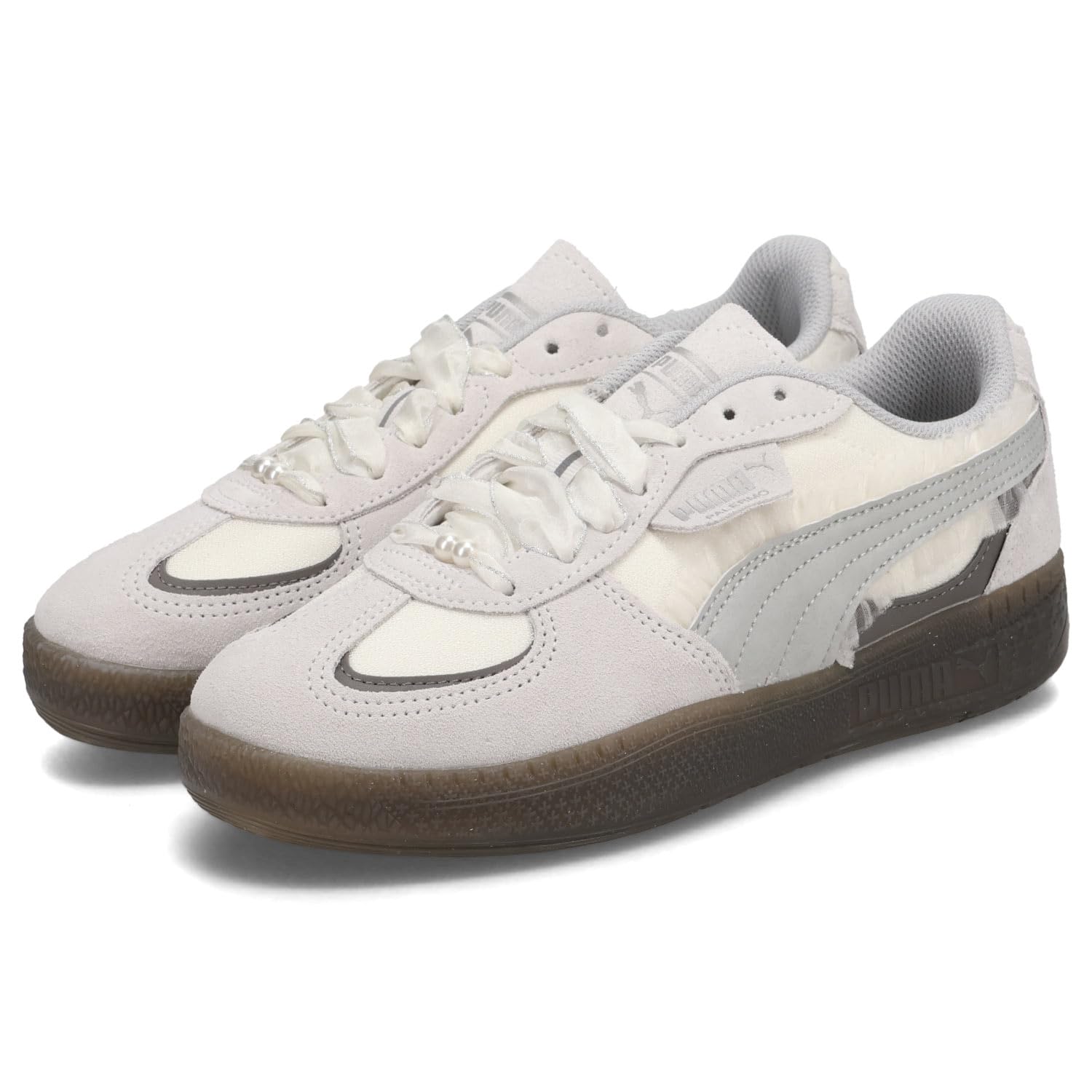 PUMA Palermo Moda Glam Athletics Women s Sneakers - Feather Gray/Shadow Gray (24.5cm)