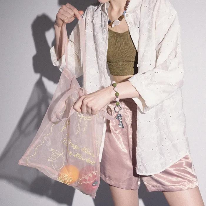 Rose Oganza Market Bag_PINK(306842)