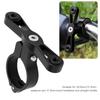 Aluminum Alloy Bicycle Bottle Cage Conversion Mount Bike Adjustable Cup Bracket AdapterBlack