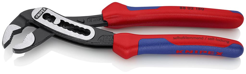 KNIPEX Alligator Water Pump Pliers, 180mm, 8802-180SB