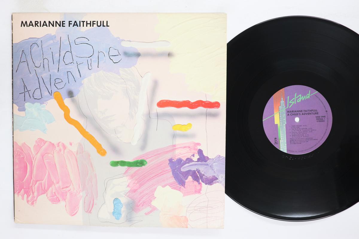 LP Record MARIANNE FAITHFULL  A Childs Adventure 900661 ISLAND 1983 US Rock Used
