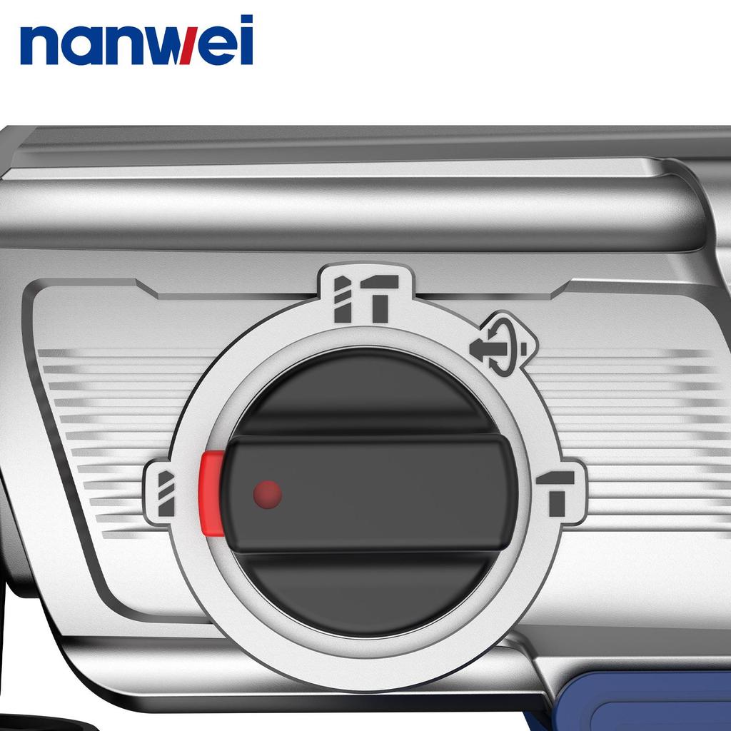 NANWEI 2J elektrické kladivo, 1050 ot/min, vrtací rozsah 4-14 mm