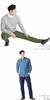 Radweather Herren Kletterhose, Ultra 4-Wege-Stretch Chino-Hose mit 180-Grad Beinöffnung