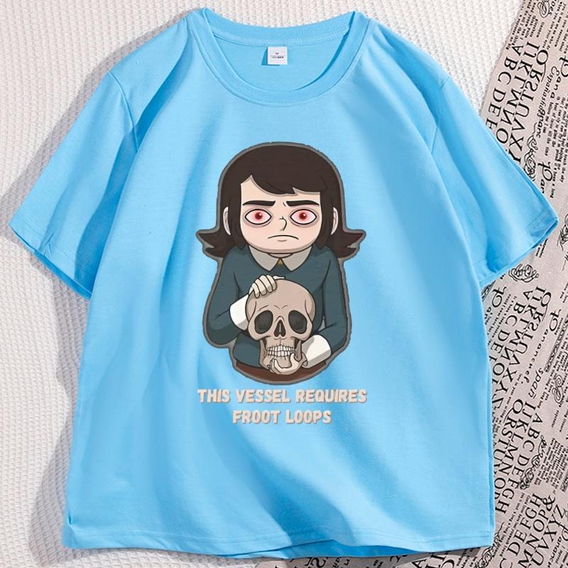 

This Vessel Requires Skeleton Tshirt Cotton Top Men Women O Neck Round Collar Short Sleeve Tshirt Male Clothes 4XL